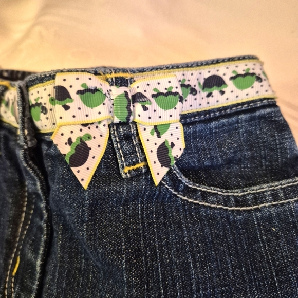 Gymboree girls size 6-12 months jeans Prep Club line, VGUC - Picture 3 of 5